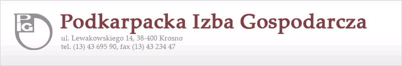 Partnerzy w projekcie: 9. Podkarpacka Izba Gospodarcza www.pigkrosno.