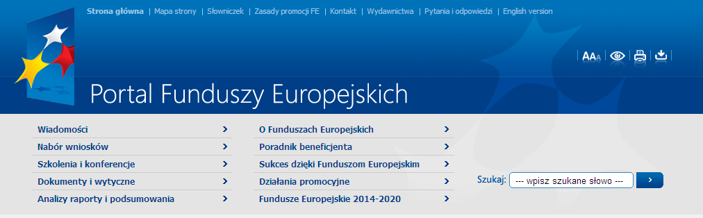 www.funduszeeuropejskie.gov.