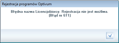 Jak zainstalować i zarejestrować program Optivum? 5/6 Na liście programów kropka przed nazwą programu zmieni się z szarej na niebieską.