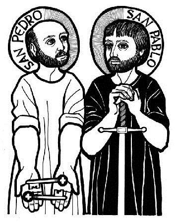 2 FILARY KOŚCIOŁA Uroczystość świętych Apostołów Piotra i Pawła już od połowy III wieku obchodzona jest wspólnie 29 czerwca.