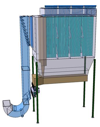 NID (New Integrated Desulphurization) MicroNID dostępny w 2016 r. Przepływ spalin od 4.