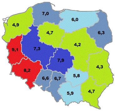 Osoby bezrobotne na Dolnym Śląsku, w tym niepełnosprawni