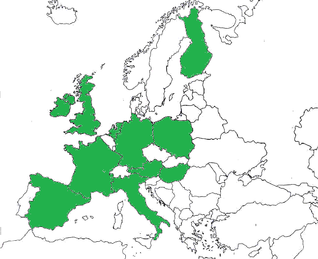 Liczba gospodarstw rolnych prowadzących działalność w zakresie turystyki (2010) Do 1000 gospodarstw: Grecja (740), Słowenia (640) Portugalia (610), Czechy (610), Belgia (560), Łotwa (560), Dania