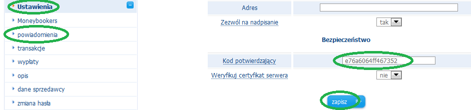 1. WYMAGANIA Aby korzystać z płatności Transferuj.pl w platformie nopcommerce niezbędne jest: 1. Posiadać konto w systemie Transferuj.pl 2. Ustawić "kod potwierdzający" w panelu Sprzedawcy Transferuj.