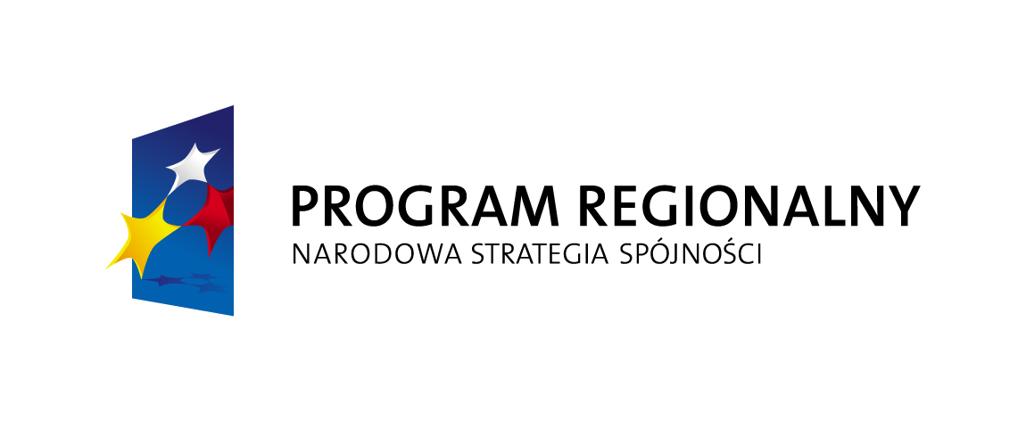 Forma znaku Narodowej Strategii Spójności dla Regionalnego Programu Operacyjnego przedstawia się następująco: Rys. Znak Narodowej Strategii Spójności dla Regionalnego Programu Operacyjnego.