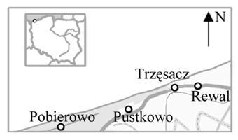 Trzęsacz to mała nadmorska miejscowość znana przede wszystkim z położonych na wysokim brzegu morza ruin gotyckiego kościółka. Kościół zbudowano na przełomie XIV i XV wieku 1800 m od brzegu morza.