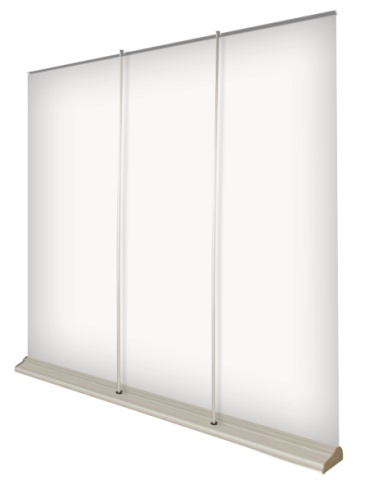 WEWNĘTRZNE SYSTEMY BANEROWE ZWIJANE 5 ORIENT rollup mega szeroki 200 (szer) x 211 (h) cm wydruk blockout zwykły: 615 zł Elegancki, nowoczesny design trasnportową Grafikę wyciąga się z przedniej