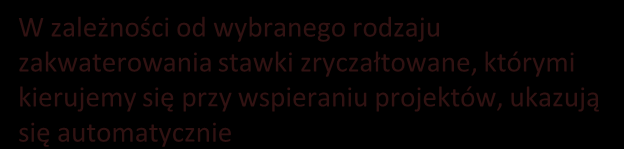 12) Strona finansowa W zależności od wybranego rodzaju zakwaterowania stawki