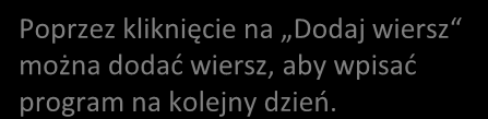 8) Tutaj wpisują Państwo program Mają też Państwo możliwość przesłania programu w odrębnym pliku (prosimy o podanie wspólnych