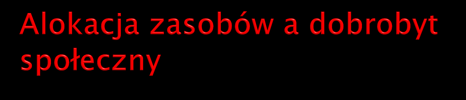 Czy równowaga rynkowa odzwierciedla maksymalne korzyści dla