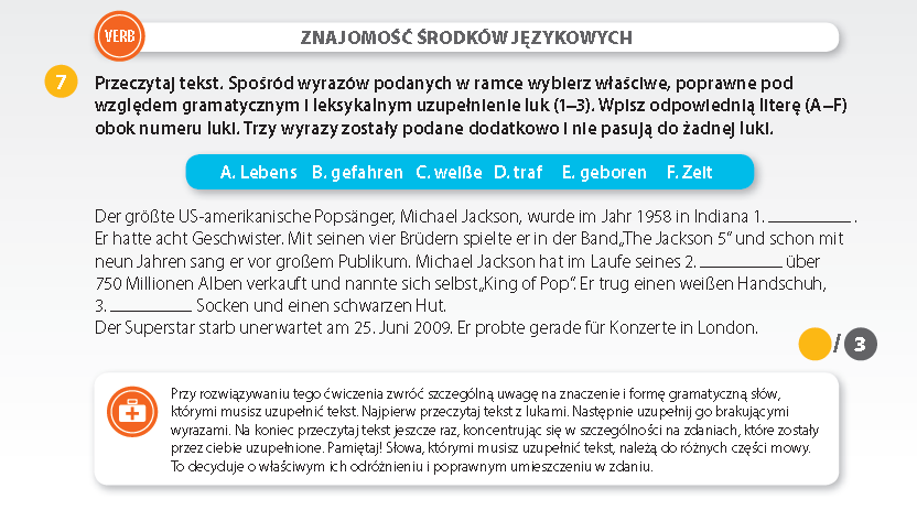 Egzamin podstawowy Znajomość