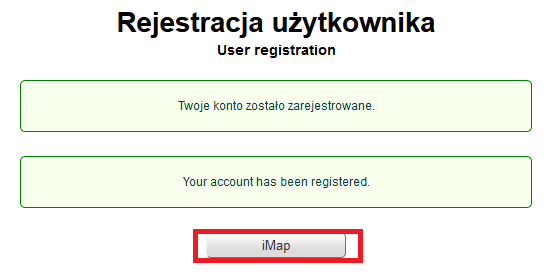 Przejście do panelu rejestracji: klik LPM: Nie posiadasz konta? Zarejestruj się!