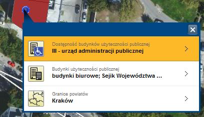 b) Przed wystawieniem opinii, określamy funkcję szczegółową jaką pełni dany budynek. Funkcje wybierane są z rozwijalnej listy. (2.). c) Następnie odpowiadamy na wszystkie pytania (część pytań do wybrania z listy, część do samodzielnego uzupełnienia)(3.