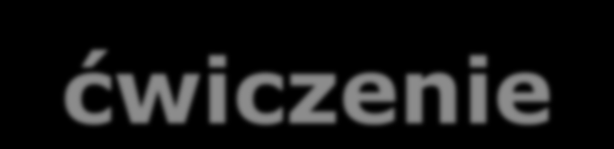 ćwiczenie Wśród wymienionych celów podkreśl te, które są celami SMART. Niepodkreślone cele zdefiniuj ponownie używając reguły SMART. W 2015 roku wystąpię na konferencji.