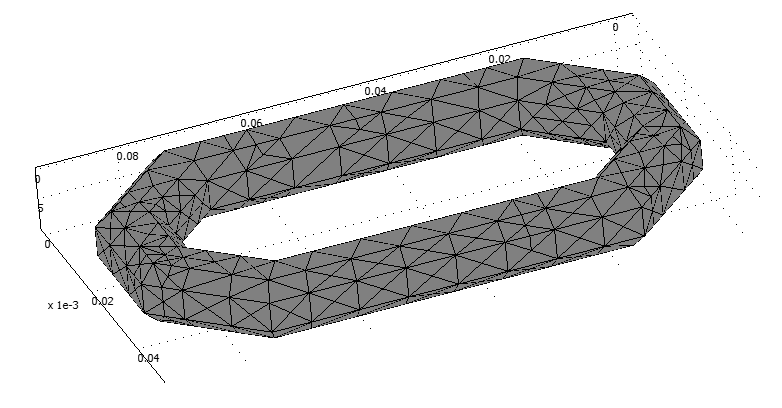 F=20kN Ustawianie obciążenia statycznego Element obciążyliśmy wzdłużnie. Dla uproszczenia modelu obliczeniowego element obciążyliśmy tylko z jednej ze stron docelową siłą 20kN.