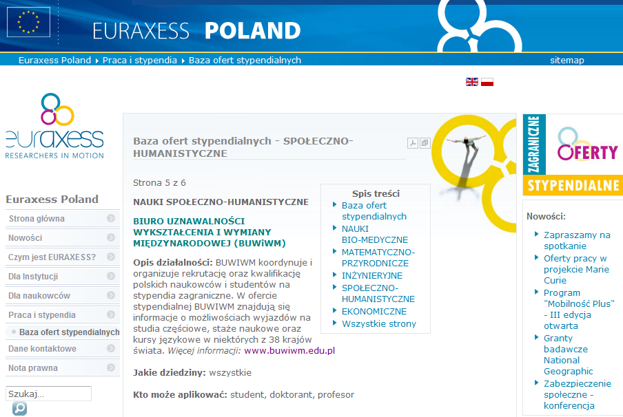 PROGRAMY DLA