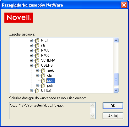 5. OK 6. Sprawdź czy w polu Kopiuj ze ścieżki jest wpisana właściwa ścieżka 7. Kliknij przycisk Przeglądaj 8.