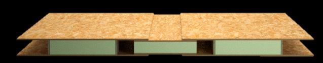 H-Block plus H-Block plus jest pierwszą izolacyjną płytą konstrukcyjną o zwiększonej wytrzymałości mechanicznej do konstruowania podłóg, stropów i dachów.
