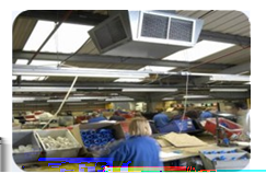 Przykładowe zastosowania klimatyzacji BREEZAIR Fabryka samochodów Browar Magazyn logistyczny Fabryka produktów z tworzyw sztucznych