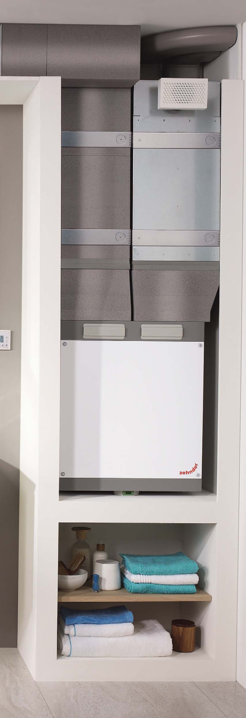System dystrybucji powietrza OnFloor Kompaktowy system wentylacji pomieszczeń. Systemy rozdzielania powietrza firmy Zehnder troszczą się o optymalną jakość powietrza.