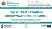 Promocja projektu CNF i jego rezultatów tablica informacyjna