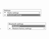 104 System audio-nawigacyjny Synchronizacja zegara przez RDS: Wybrać ustawienie Włącz. lub Wył.