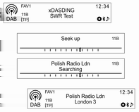 106 System audio-nawigacyjny (11) Przycisk TP Włączanie lub wyłączanie funkcji TP (komunikaty dla kierowców) podczas korzystania z funkcji FM RDS.