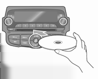 System audio-nawigacyjny 121 Kolejność odtwarzania plików muzycznych Odtwarzanie płyt CD/MP3 Główne przyciski/pokrętło (9) Przycisk CD/AUX Wybrać odtwarzacz płyt CD/MP3.