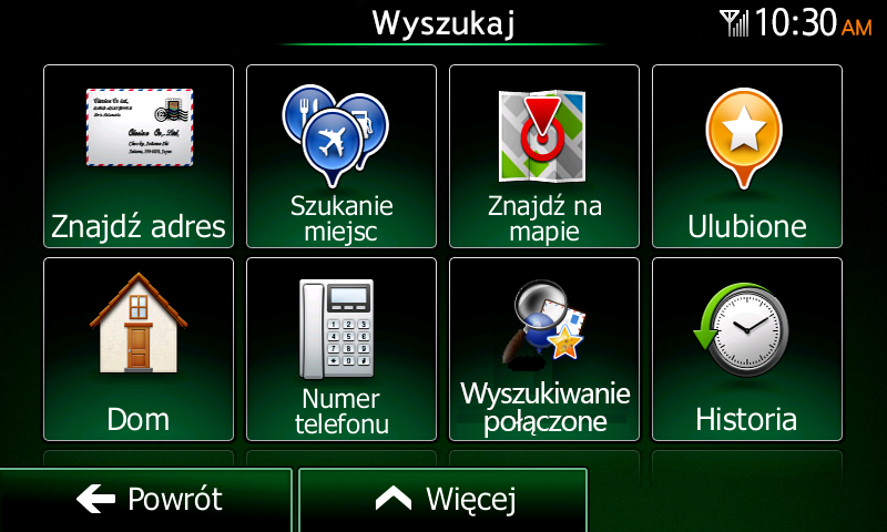 4. Pierwsza linia to początek trasy. Zazwyczaj jest to aktualna pozycja GPS.