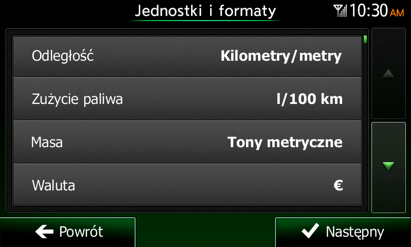 2 Rozpoczynanie pracy Produkt Clarion Mobile Map jest systemem optymalnie przystosowanym do użytkowania w samochodzie.