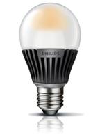 MASTER LEDbulb D 8-40W 8W zamienia 40W żarówkę 100% zamiennik lamp żarowych, trzonek E27 Ciepłobiała barwa światła (2700K) Możliwość regulacji