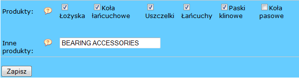 ISO 9001 Lokalny czas Pole z symbolem ISO 9001 może zostać zaznaczone jeżeli Twoja firma posiada certyfikat ISO 9001.