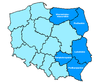 Program Operacyjny Rozwój Polski Wschodniej Głównym celem programu jest przyspieszenie tempa rozwoju społeczno gospodarczego Polski Wschodniej, zgodnie z