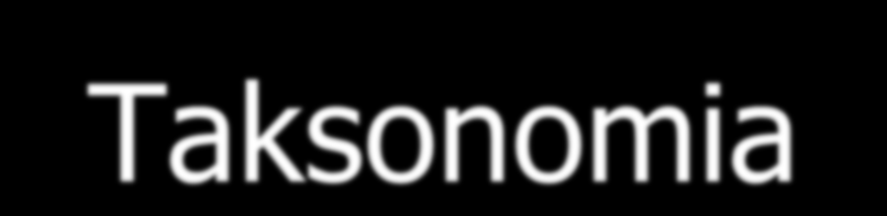 Taksonomia Nauka o taksonie czyli na przykład o dorszu, o rodzinie dorszowatych czy o rzędzie