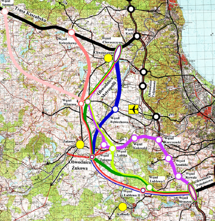 Strona 87 3. Rozbudowa drogi ekspresowej S7 Koszwały Kazimierzowo 105, 4. Budowa drogi ekspresowej S7 - Obwodnicy Metropolitalnej 106.