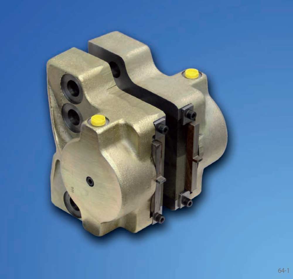 Gniazdo hamulcowe W 100 FA uruchamiane hydraulicznie, zwalniane sprężyną Gniazdo hamulcowe Wykonanie standardowe W Średnica tłoka 100 mm 100 Uruchamiane hydraulicznie Zwalniane siłą sprężyny