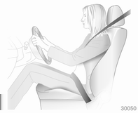 Fotele, elementy bezpieczeństwa 51 Fotele przednie Pozycja fotela 9 Ostrzeżenie Przed wyruszeniem w drogę należy odpowiednio wyregulować fotele.