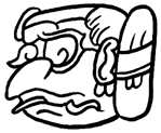 Hieroglif: Trasliteracja: Traskrypcja: Tłumaczeie: Pisowia obocza: BALAM ba[h]lam (1) jaguar () BALAM-ma, ba-la-ma ba-ka-ba ba[ah]kab (1) przywódca Ziemi