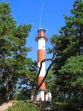 Latarnia morska (Jastarnia-Bór) latarnia została wybudowana w 1950 roku i jest najniższą latarnią morską na polskim wybrzeżu.