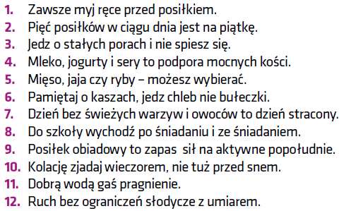 Fakty Do szkoły wychodź po śniadaniu i ze śniadaniem jedna z 12 zasad prawidłowego