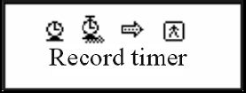 2) Programowanie nagrywania (pre-record) Odtwarzacz automatycznie rozpocznie nagrywanie po ustawieniu czasu.