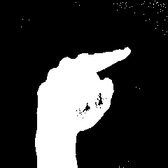 2. Wstępne przetwarzanie obrazu dłoni 21 (a) (b) (c) (d) (e) (f) Rysunek 2.3.