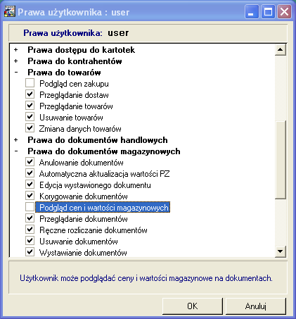 SYMFONIA Handel Premium Strona 1 z 7 Nowe funkcje w programie SYMFONIA Handel Premium w wersji 2009 Dodatkowa ochrona dostępu do przeglądania cen zakupu towarów Duża grupa użytkowników programu