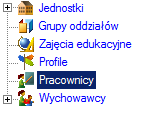 UWAGA W przypadku przedmiotów składających się z kilku składowych np. Edukacja wczesnoszkolna możliwe jest dodanie jego elementów składowych.