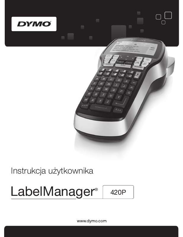 Szczegółowe instrukcje użytkowania znajdują się w podręczniku użytkownika.