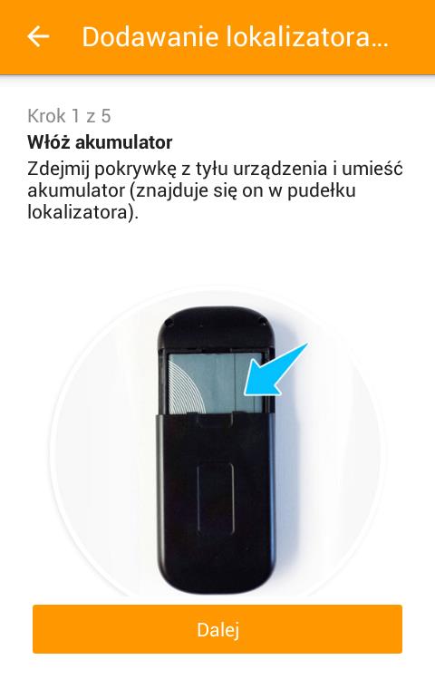 7. Przejdź przez poszczególne kroki instrukcji, czytając