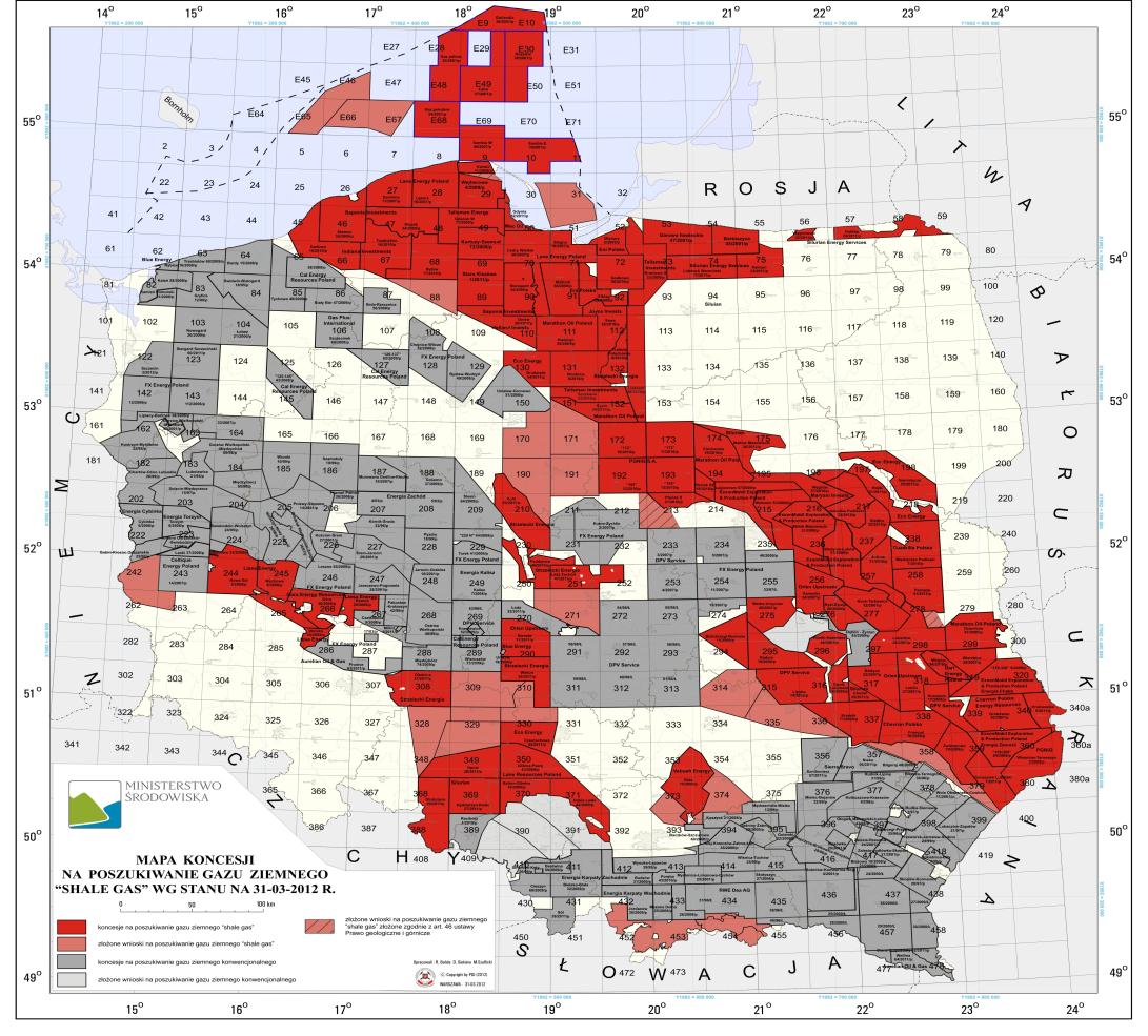 Rys.2. Złoża łupków gazowych w porównaniu do innych typów złóż gazu ziemnego.