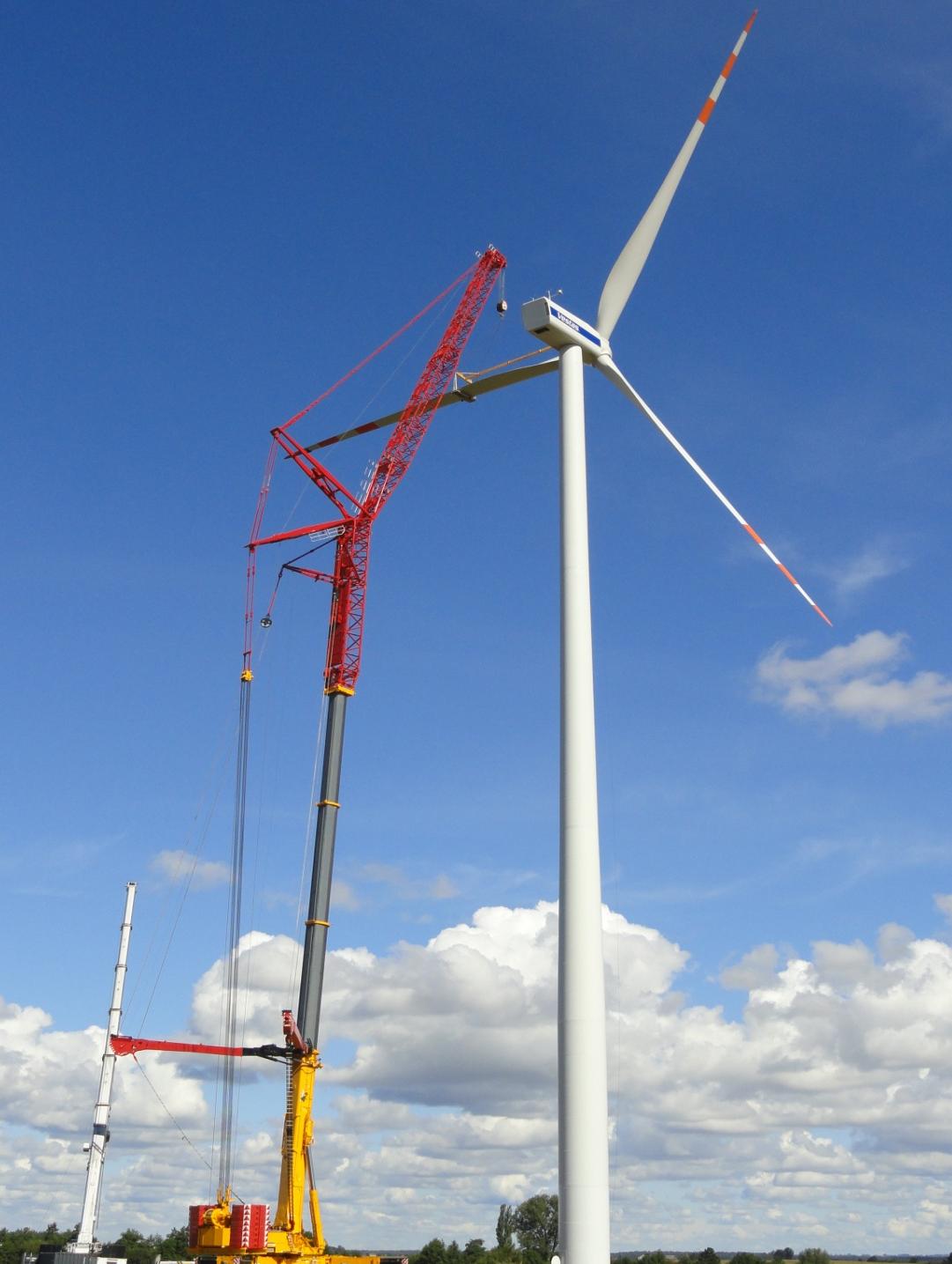 Powstała we wsi Cetki a inwestorem była firma WINDBUD z