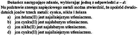 Zadanie: 1 Do niebieskiego, wodnego roztworu soli miedzi wrzucono żelazny gwóźdź i odstawiono na pewien czas.