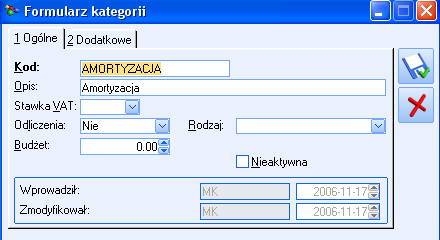 Ćwiczenie 4 Mduł KSIĘGA HANDLOWA Strna 8 z 16 - następnie nacisnąć przycisk Ddaj, c spwduje twarcie frmularza zapisu księgweg, - wprwadzić numer dkumentu: PK 01/2010, - wprwadzić datę księgwania,